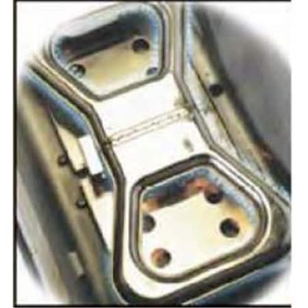 Broilmaster Broilmaster DPP102 Stainless Steel Bowtie Barbecue Grill Burner - For Use with P4 and D4 Gas Grills DPP102